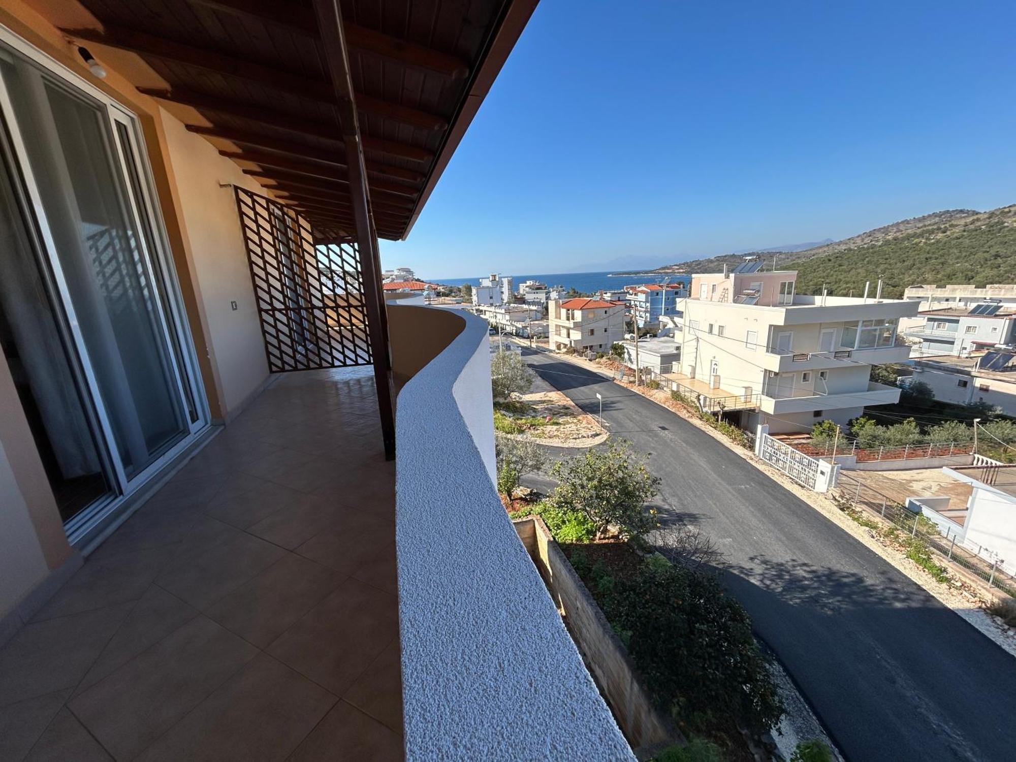 Caushi Apartments Ксамил Экстерьер фото